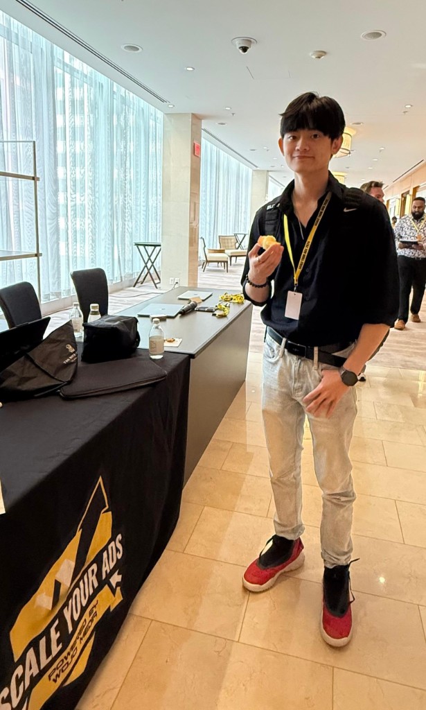 Jason Fung at an advertising industry event