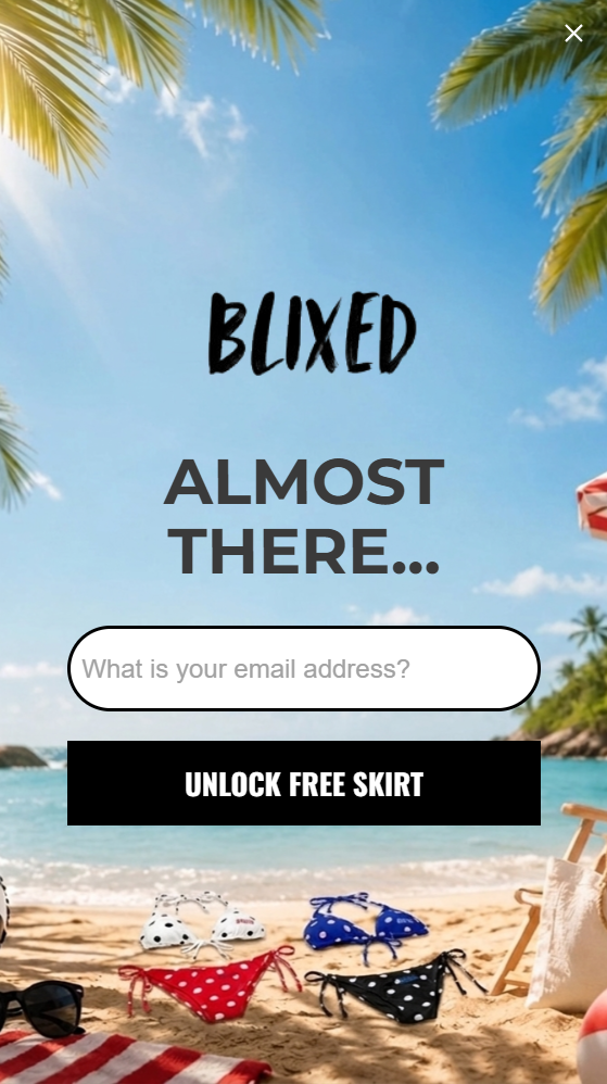 Popup flow screen 3