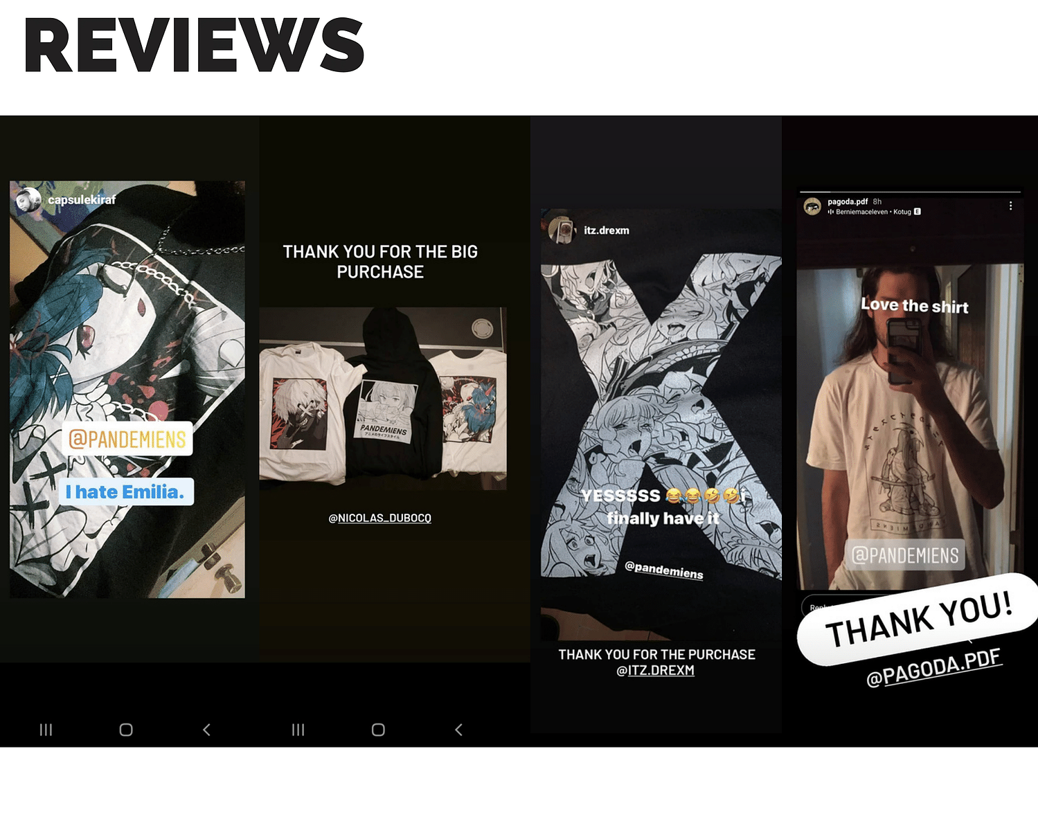 PANDA-II review story collage