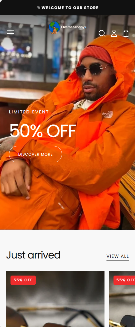 Shopify store after redesign 1
